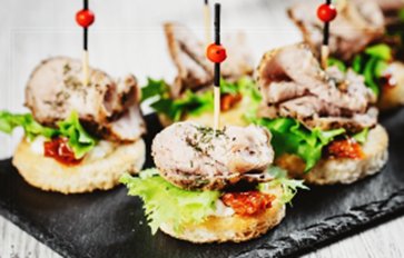 Жареная курица с розмарином