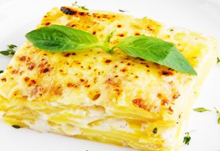 Картофельный гратен