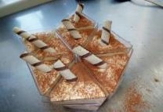 Мини тирамиссу в шотах